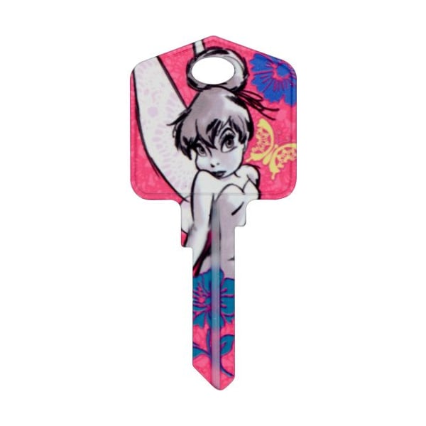 Hillman Disney Fairy House Key Blank 66/97 KW1/KW10 Single For Kwikset and Titan Locks 87633 - main